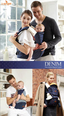 I-Angel Hipseat Carrier - Denim | The Nest Attachment Parenting Hub