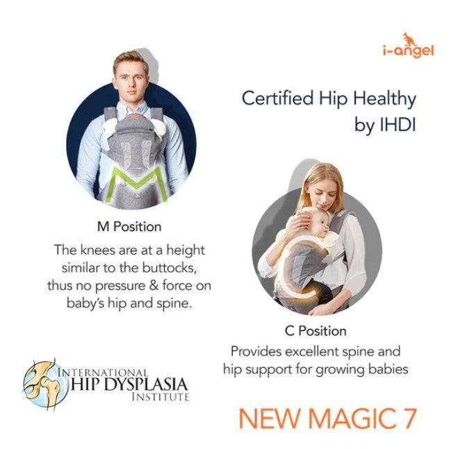 I-Angel Hipseat Carrier - New Magic 7 | The Nest Attachment Parenting Hub