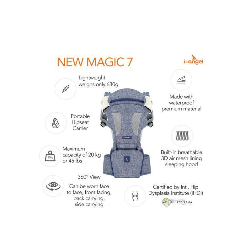 I-Angel Hipseat Carrier - New Magic 7 | The Nest Attachment Parenting Hub