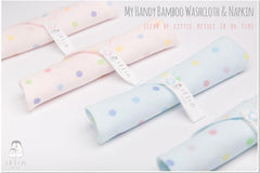 Iflin My Handy Bamboo Washcloth & Napkin 6's | The Nest Attachment Parenting Hub
