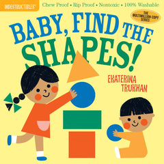 Indestructibles Book - Baby, Find the Shapes | The Nest Attachment Parenting Hub