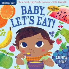 Indestructibles Book - Baby Let's Eat | The Nest Attachment Parenting Hub