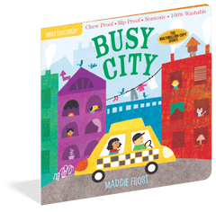 Indestructibles Book - Busy City | The Nest Attachment Parenting Hub