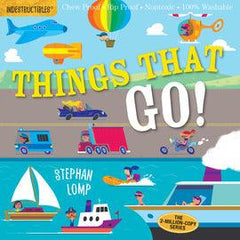 Indestructibles Book - Things That Go | The Nest Attachment Parenting Hub