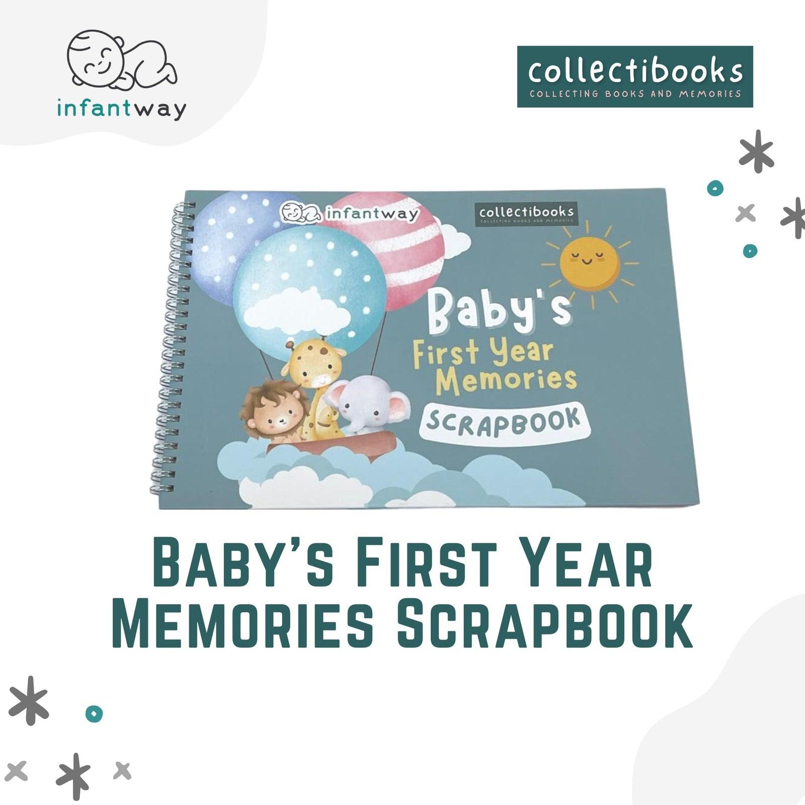 Infantway Collectibooks Baby's First Year Memories Scrapbook | The Nest Attachment Parenting Hub