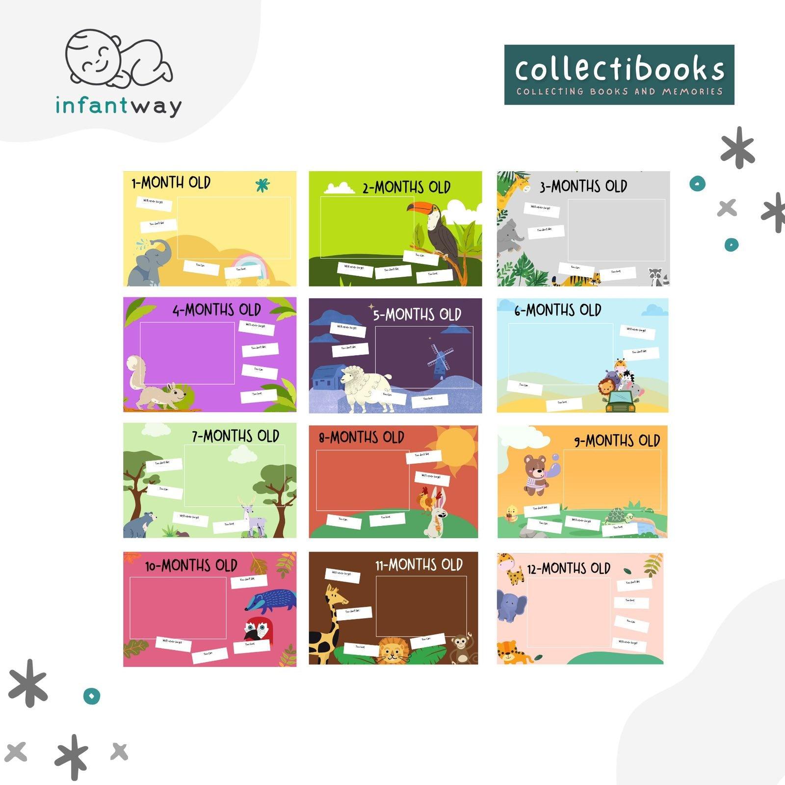 Infantway Collectibooks Baby's First Year Memories Scrapbook | The Nest Attachment Parenting Hub