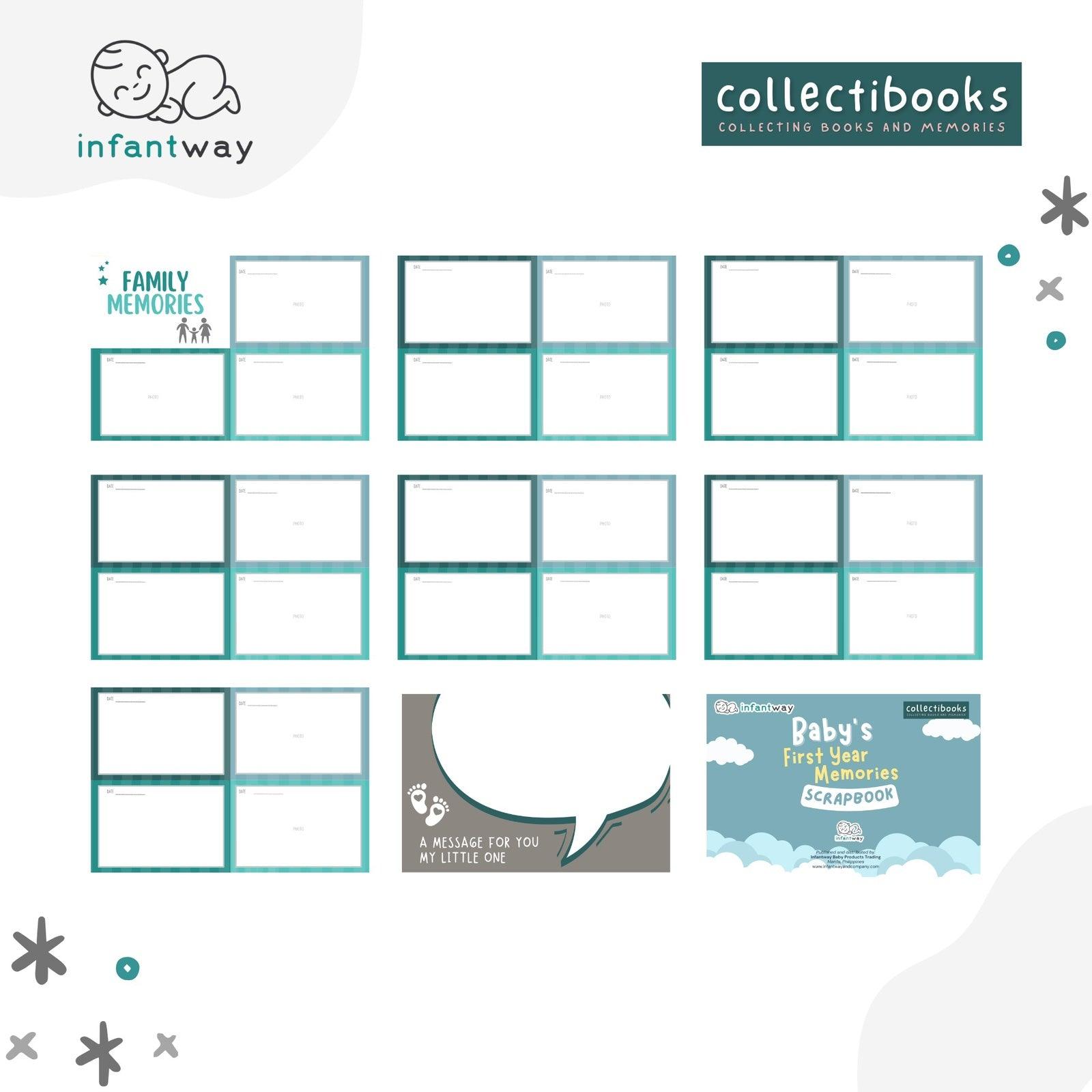 Infantway Collectibooks Baby's First Year Memories Scrapbook | The Nest Attachment Parenting Hub