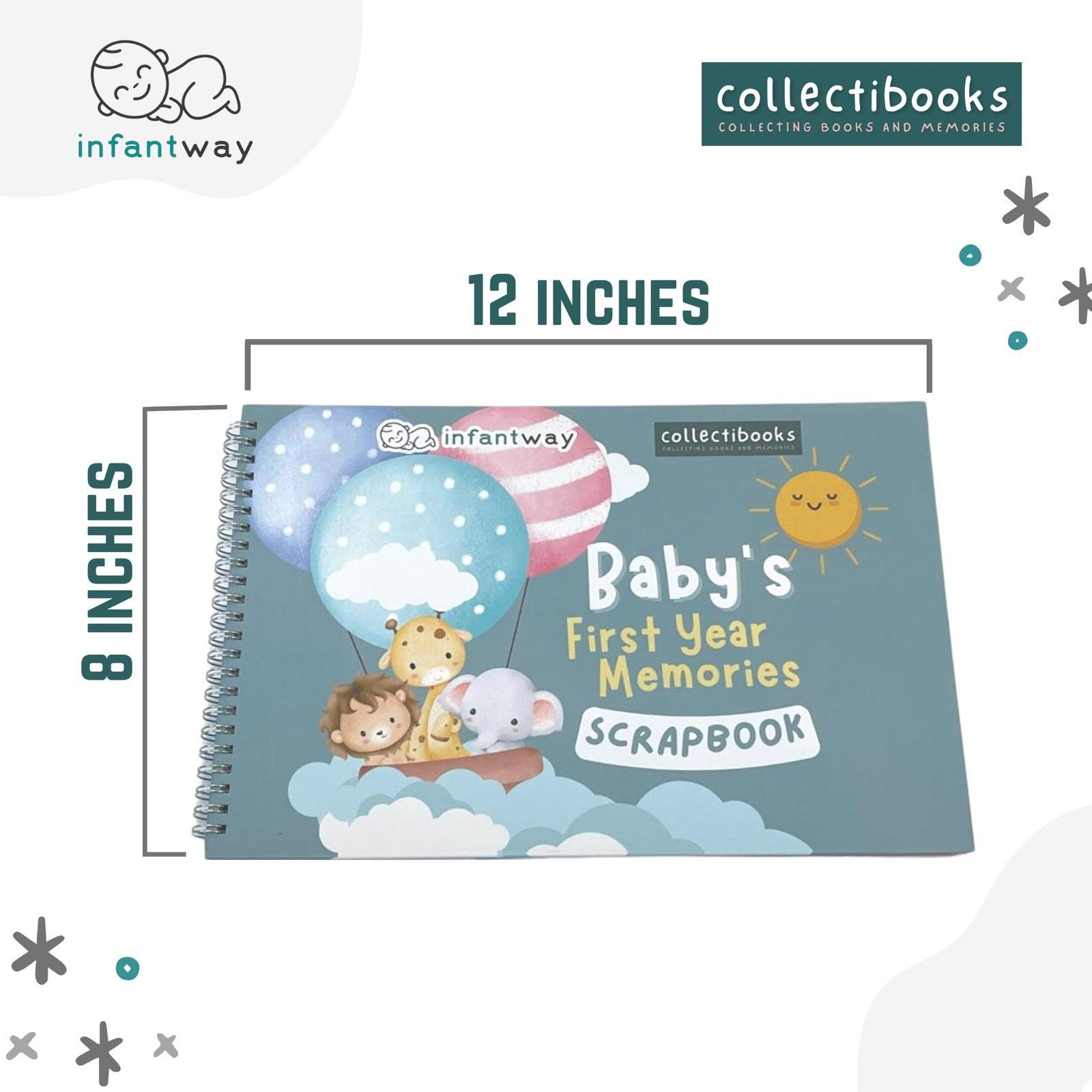 Infantway Collectibooks Baby's First Year Memories Scrapbook | The Nest Attachment Parenting Hub