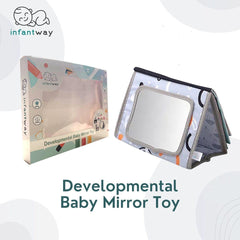 Infantway Developmental Baby Mirror Toy | The Nest Attachment Parenting Hub