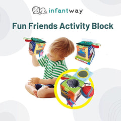 Infantway Fun Friends Activity Block | The Nest Attachment Parenting Hub
