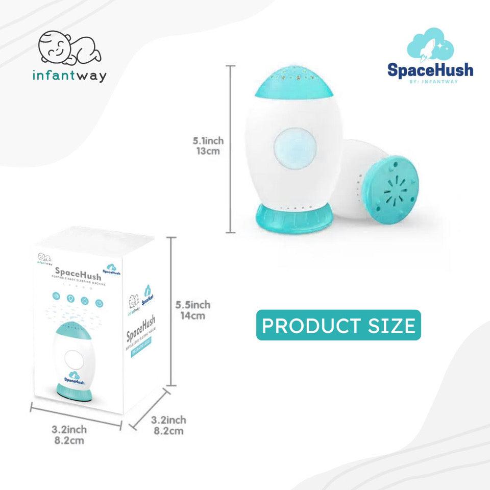 Infantway SpaceHush Portable Baby Sleeping Machine | The Nest Attachment Parenting Hub