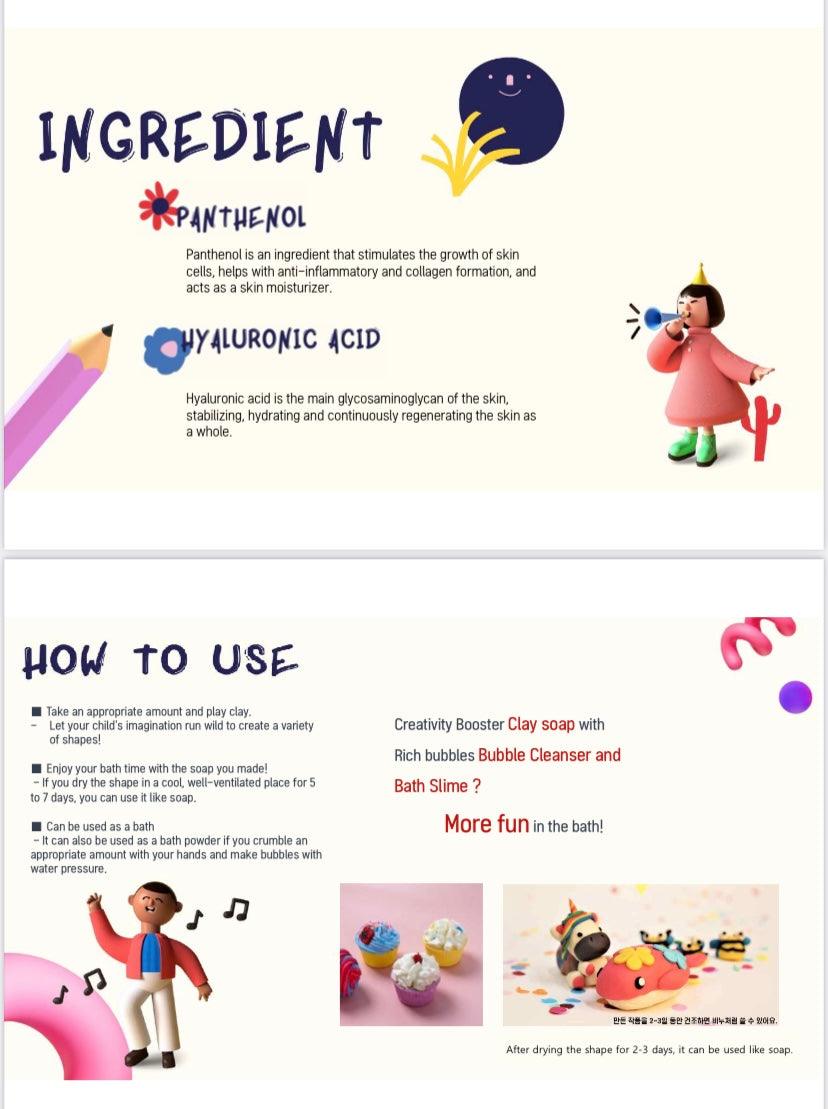 iOgam Clay Soap + Bath Bomb 12m+ | The Nest Attachment Parenting Hub