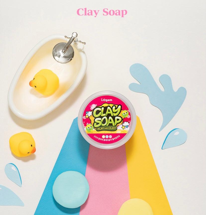 iOgam Clay Soap + Bath Bomb 12m+ | The Nest Attachment Parenting Hub