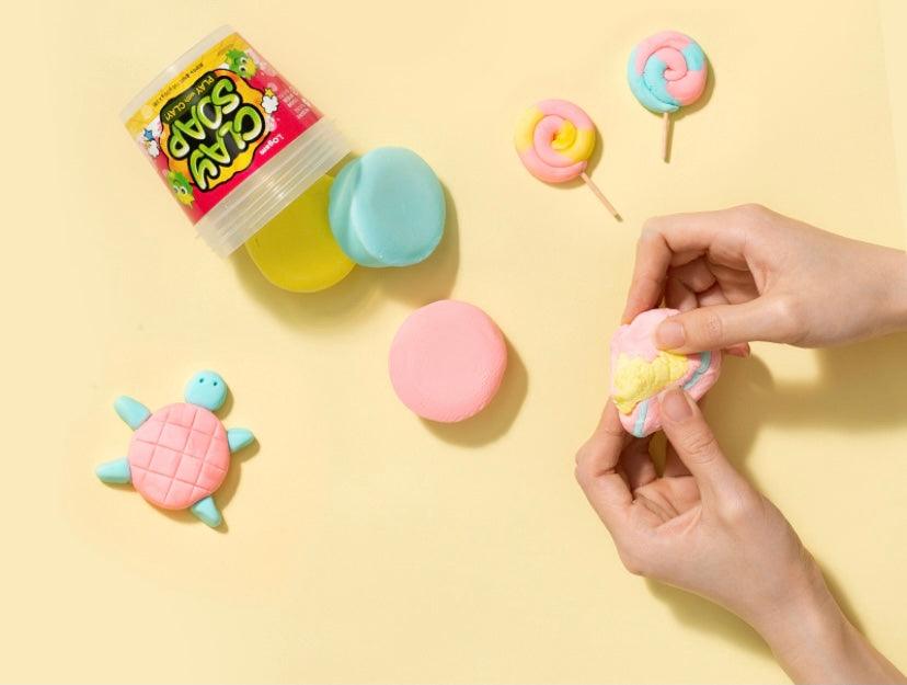 iOgam Clay Soap + Bath Bomb 12m+ | The Nest Attachment Parenting Hub