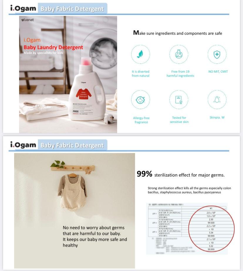 iOgam Liquid Laundry Detergent | The Nest Attachment Parenting Hub