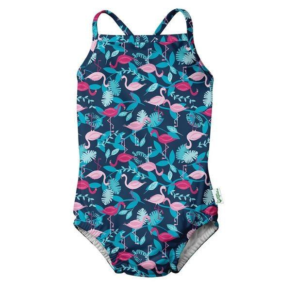iPlay One-Piece Swimsuit with Built-in Reusable Absorbent Diaper 4T | The Nest Attachment Parenting Hub