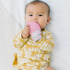 Itzy Ritzi Itzy Mitt Baby Teething Glove Mittens | The Nest Attachment Parenting Hub