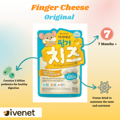 Ivenet Finger Cheese 7m+ | The Nest Attachment Parenting Hub