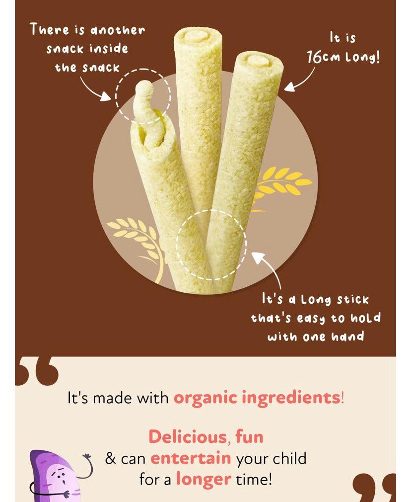 Ivenet Organic Handy Rice Cracker 12m+ | The Nest Attachment Parenting Hub