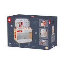 Janod Brico Kids Reverso Workbench 3+ (J06476) | The Nest Attachment Parenting Hub