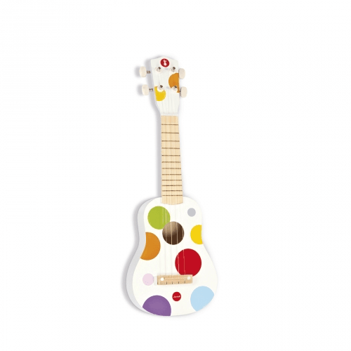 Janod Confetti Ukulele (J07597) | The Nest Attachment Parenting Hub