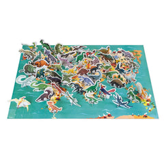 Janod Educational Puzzle The Dinosaurs (J02679) | The Nest Attachment Parenting Hub