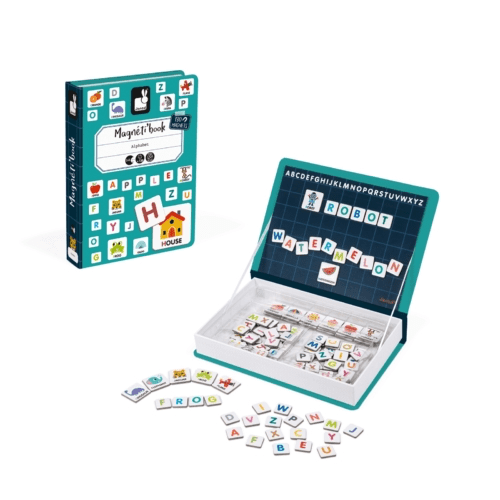 Janod English Alphabet Magneti’book (J02712) | The Nest Attachment Parenting Hub