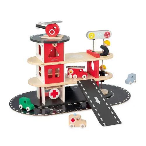 Janod Fire Station (J04639) | The Nest Attachment Parenting Hub