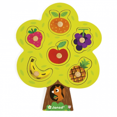 Janod Fruit Tree Puzzle (J07061) | The Nest Attachment Parenting Hub