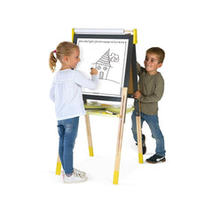 Janod Grey/Yellow Blackboard (J09630) | The Nest Attachment Parenting Hub