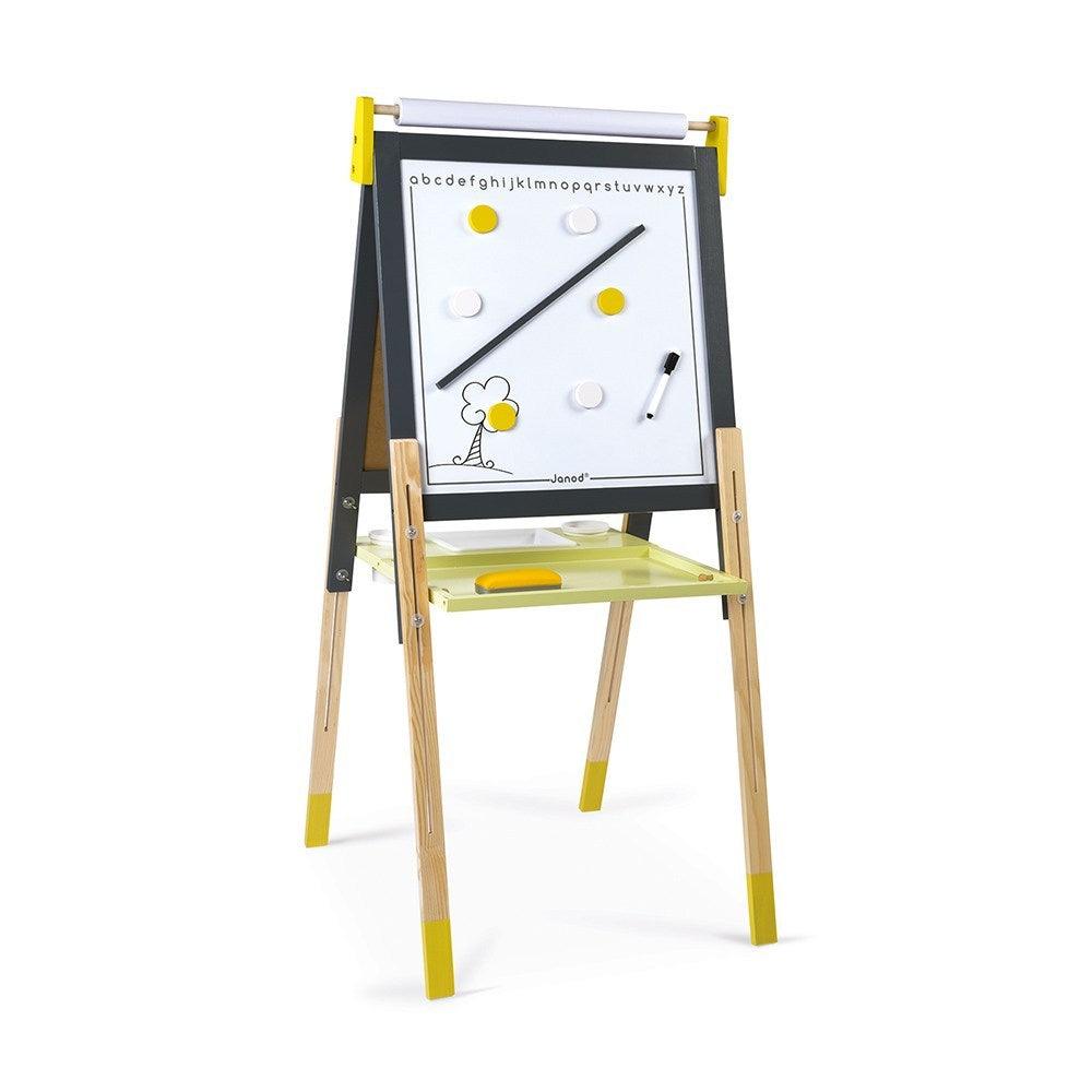 Janod Grey/Yellow Blackboard (J09630) | The Nest Attachment Parenting Hub
