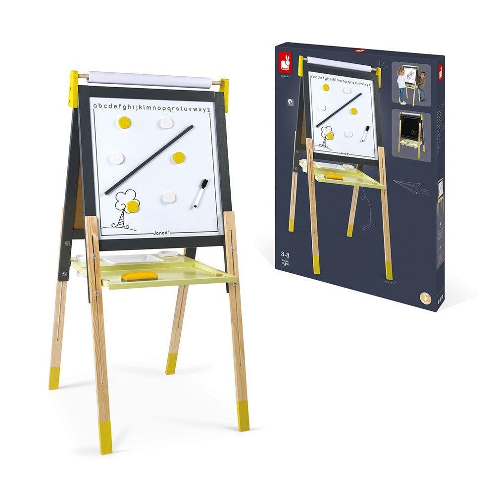 Janod Grey/Yellow Blackboard (J09630) | The Nest Attachment Parenting Hub