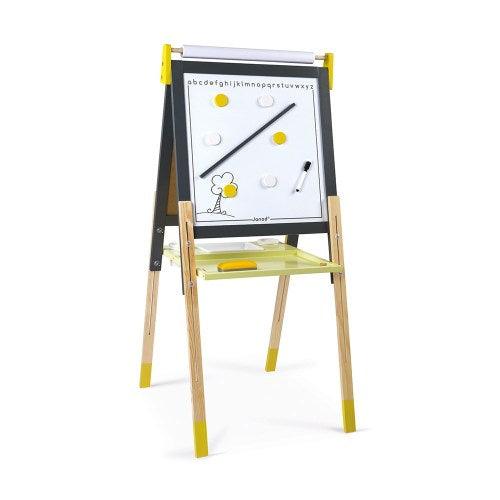 Janod Grey/Yellow Blackboard (J09630) | The Nest Attachment Parenting Hub