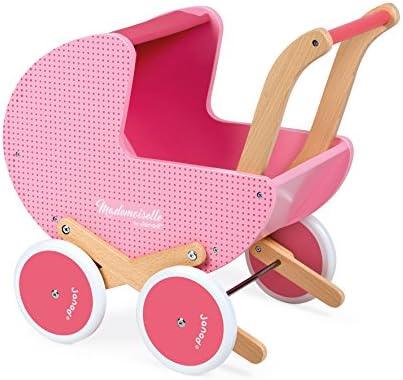 Janod Mademoiselle Doll's Pram (J05899) | The Nest Attachment Parenting Hub