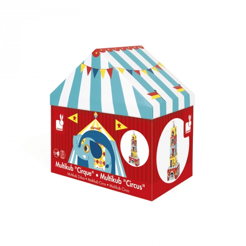 Janod Multikub Circus (J02800) | The Nest Attachment Parenting Hub