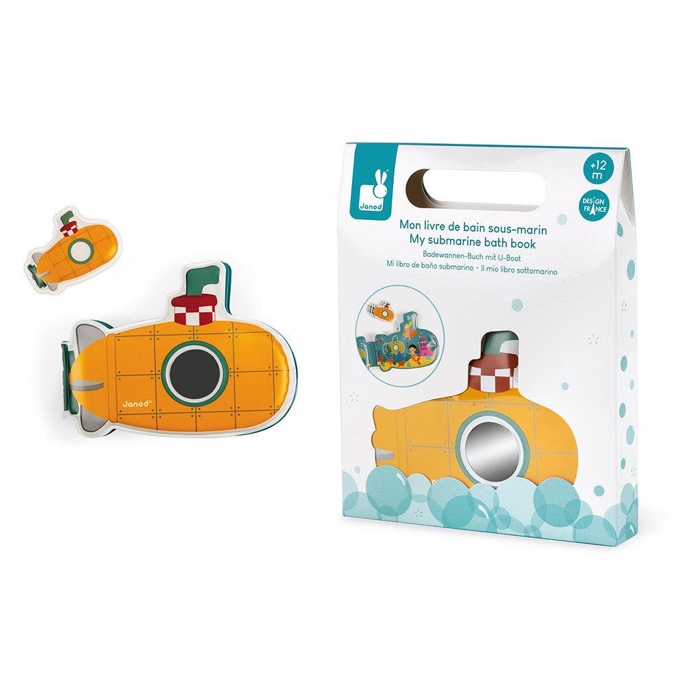 Janod My Submarine Bath Book (J04716) | The Nest Attachment Parenting Hub