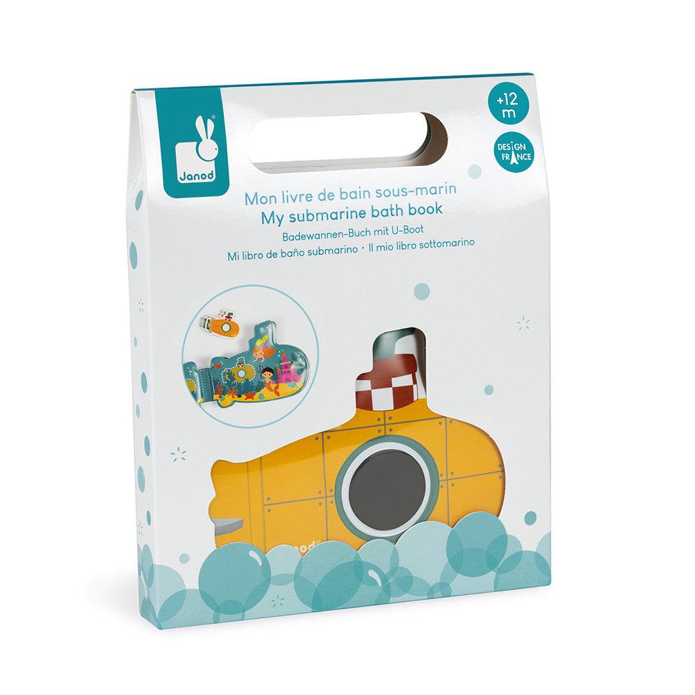 Janod My Submarine Bath Book (J04716) | The Nest Attachment Parenting Hub