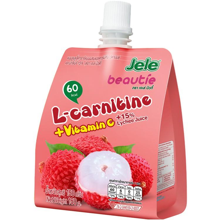 Jele Beautie L-Carnitine + Vitamin C | Lychee Juice | The Nest Attachment Parenting Hub