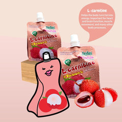 Jele Beautie L-Carnitine + Vitamin C | Lychee Juice | The Nest Attachment Parenting Hub