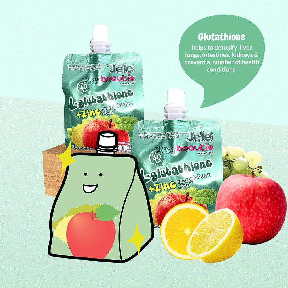 Jele Beautie L-Glutathione + Zinc | Mixed Fruit | The Nest Attachment Parenting Hub