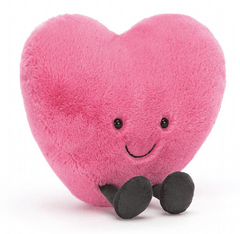 Jellycat Amuseable Hot Pink Heart | The Nest Attachment Parenting Hub