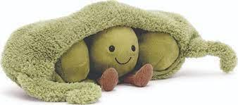 Jellycat Amuseables Pea in a Pod | The Nest Attachment Parenting Hub