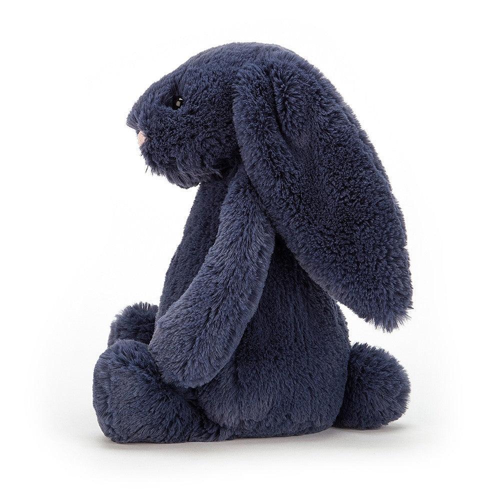 Jellycat Bashful Navy Bunny Medium | The Nest Attachment Parenting Hub
