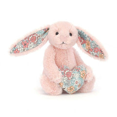 Jellycat Blossom Heart Blush Bunny | The Nest Attachment Parenting Hub