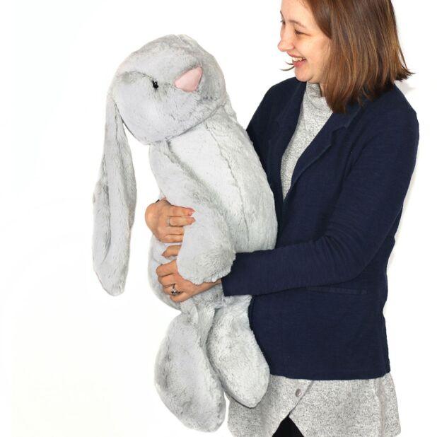 Jellycat Really Big Bashful Silver Bunny - Main Image