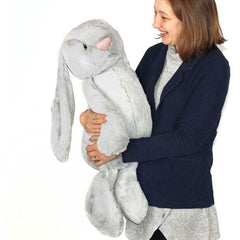 Jellycat Really Big Bashful Silver Bunny | The Nest Attachment Parenting Hub