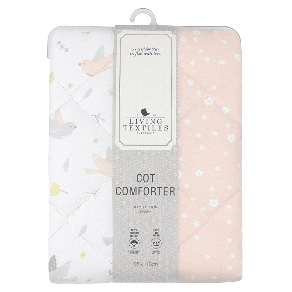 Living Textiles Jersey Cot Comforter | The Nest Attachment Parenting Hub