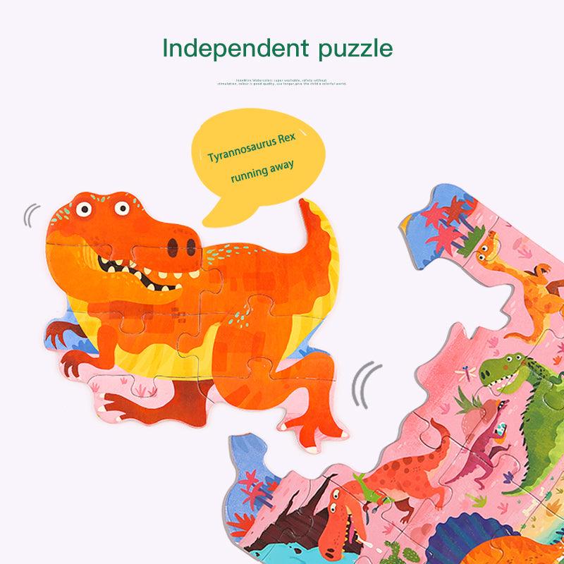Joan Miro 4 in 1 Dinosaurs Puzzle and Luminous | The Nest Attachment Parenting Hub