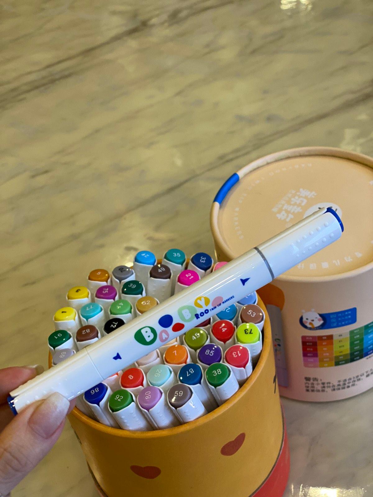 Joan Miro Dual Tip Markers 24 colors | The Nest Attachment Parenting Hub