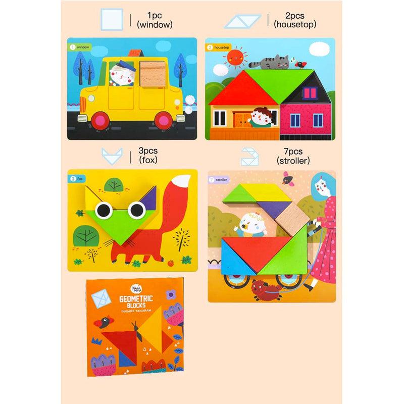 Joan Miro Geometric Blocks | The Nest Attachment Parenting Hub